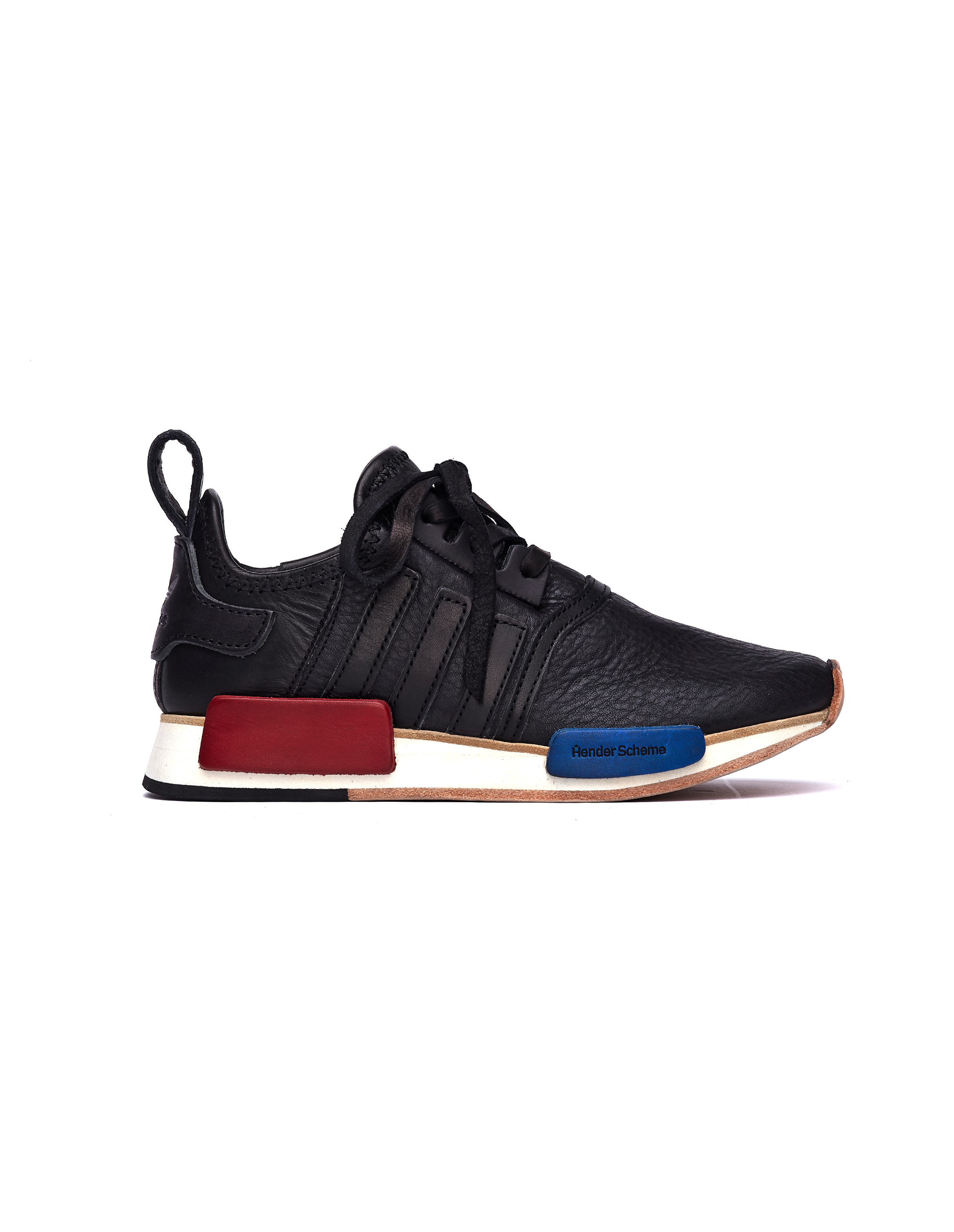 Черные кожаные кроссовки Adidas NMD_R1 - Hender Scheme NMD_R1/multi