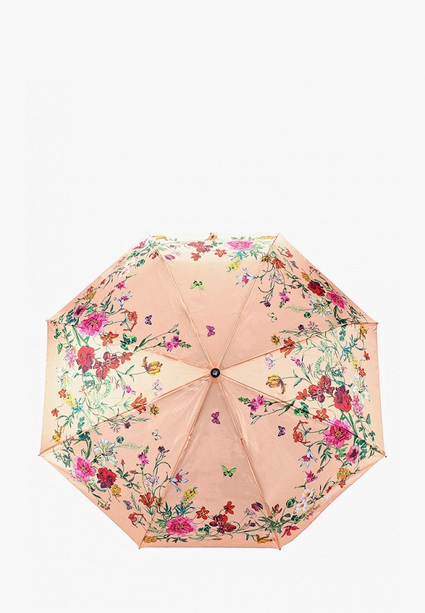 Зонт складной Flioraj цвет коралловый 
