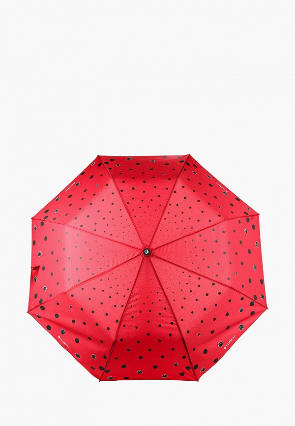 Зонт складной Flioraj цвет красный 