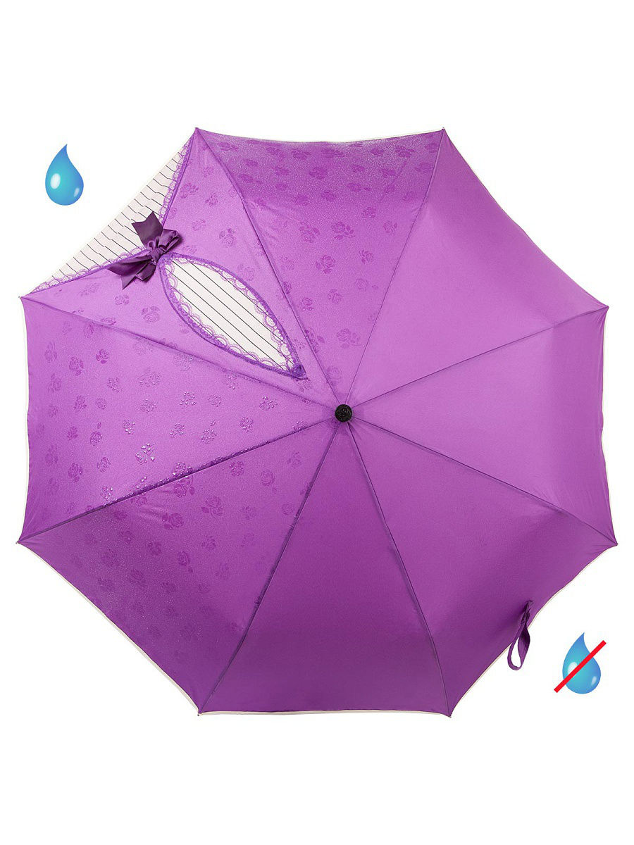 Зонт фиолетовый фото