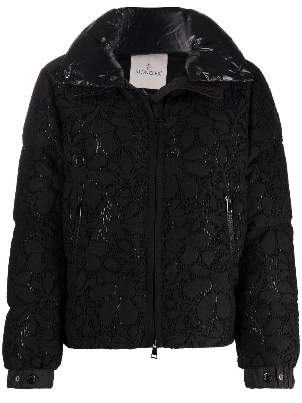 Moncler пуховик Garance с кружевом  G20931A00074595GW