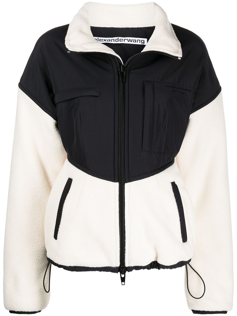 Alexander Wang куртка с воротником-воронкой  1CC4212307118