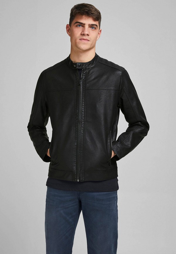 Куртка кожаная Jack & Jones 12182461