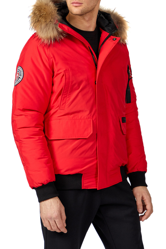 Куртка мужская зимняя красная