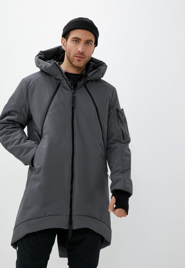Куртка утепленная Bobsyouruncle цвет серый 