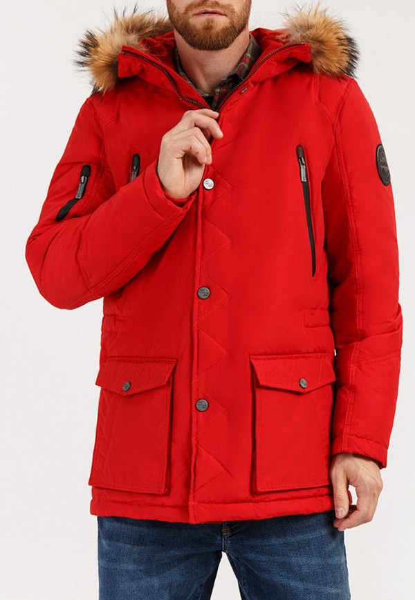 Куртка утепленная Finn Flare цвет красный 