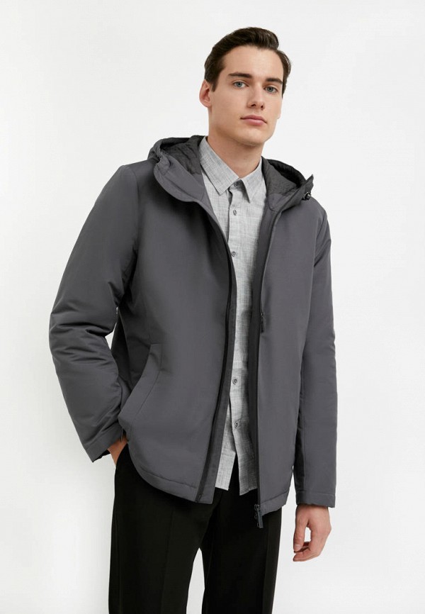 Куртка утепленная Finn Flare цвет серый 