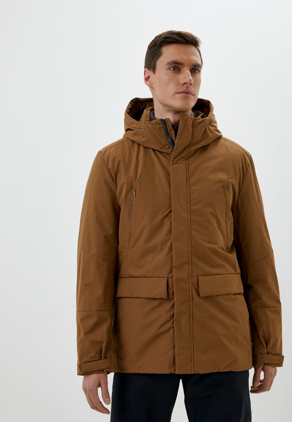 Куртка утепленная Zolla цвет коричневый 