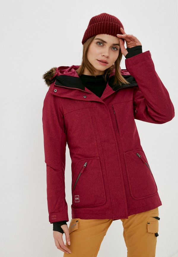Куртка сноубордическая Billabong цвет бордовый 