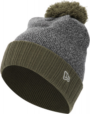 Шапка мужская New Era Heather Bobble 3ZE3MPO5JC