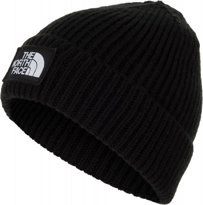 Шапка The North Face Logo Box Cuffed Beanie  T93FJX4