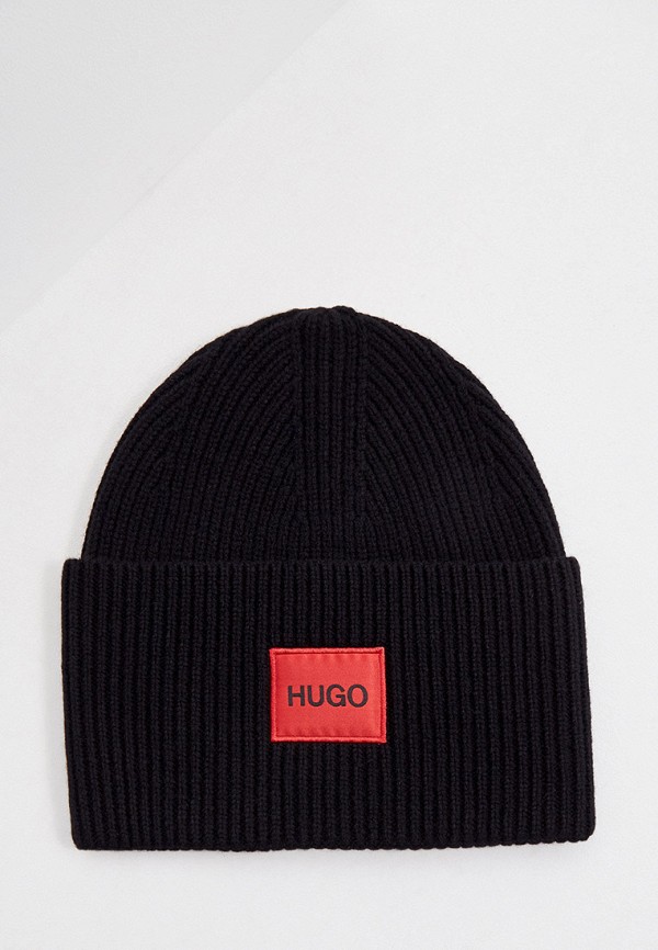 Шапка Hugo цвет черный 