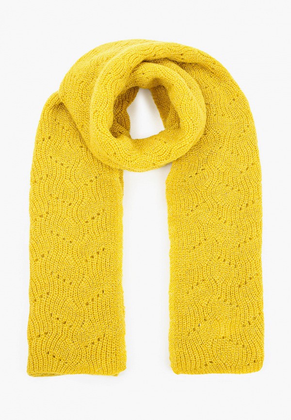 Палантин Forti knitwear цвет желтый 
