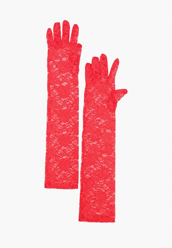 Перчатки Le Cabaret цвет красный 