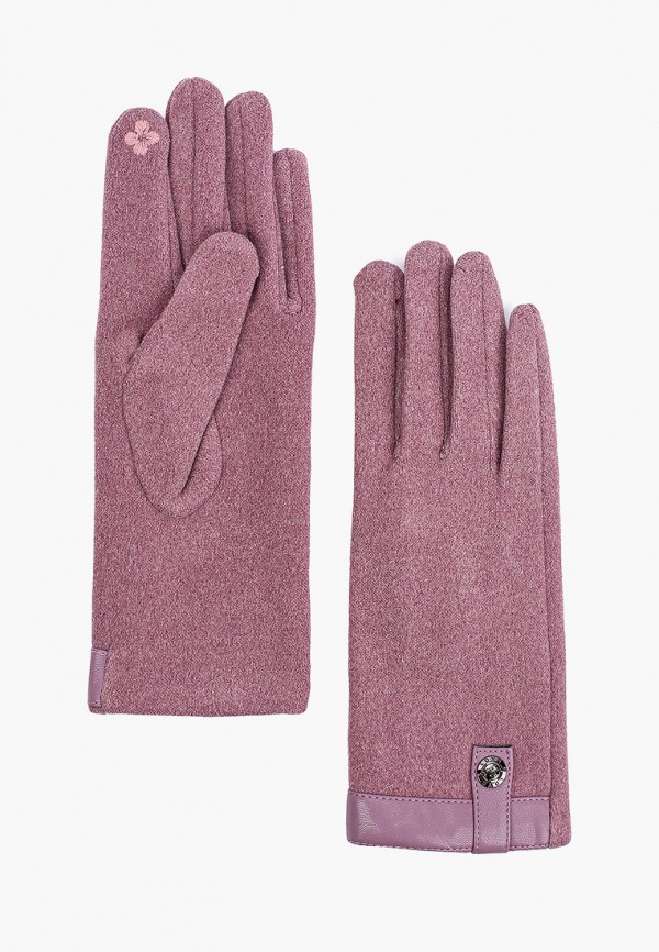 Перчатки Mon mua цвет фиолетовый 