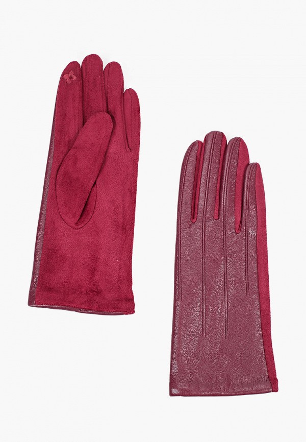 Перчатки Mon mua цвет бордовый 