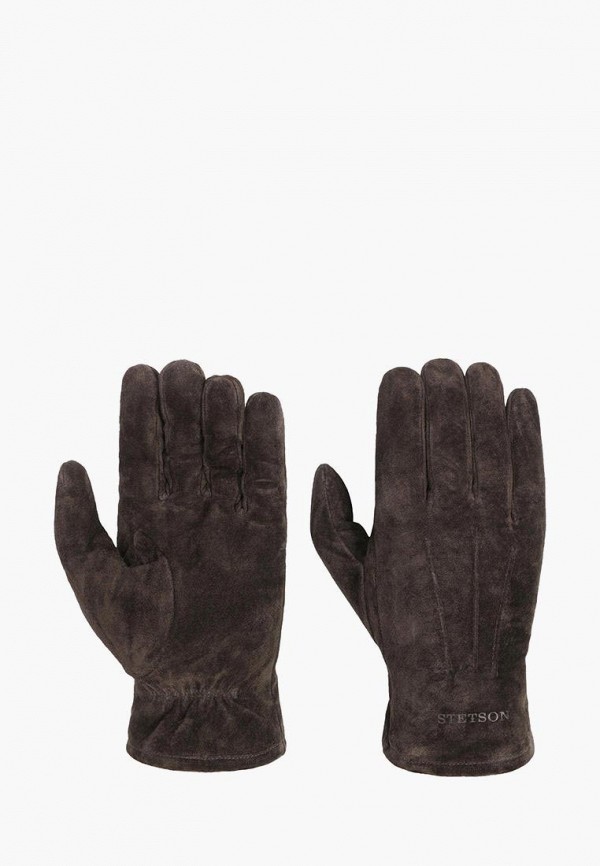 Перчатки Stetson цвет коричневый 