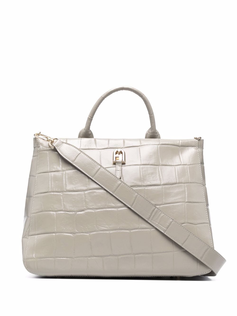 Furla сумка-тоут с тиснением под крокодила  WB00361BX0044