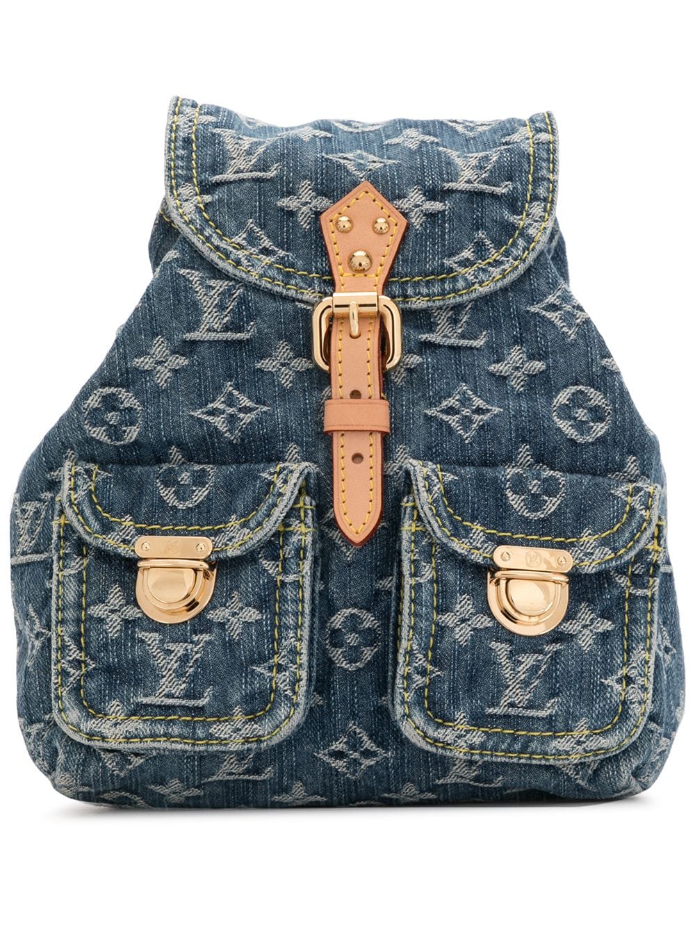 Louis Vuitton джинсовый рюкзак Sac A Dos PM 2006-го года  M95057