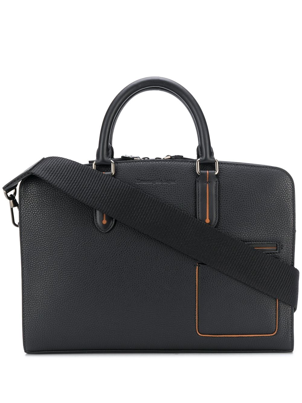 Ermenegildo Zegna портфель из зернистой кожи  LHDAIC1576W