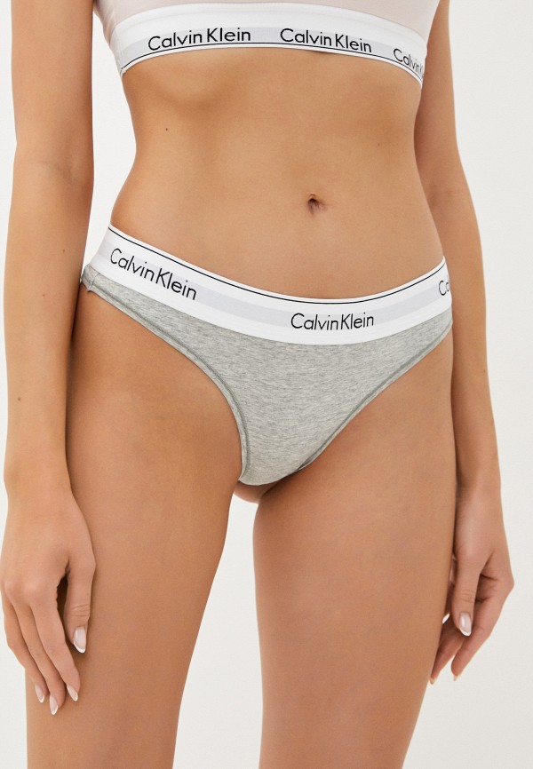 Трусы Calvin Klein Underwear цвет серый 
