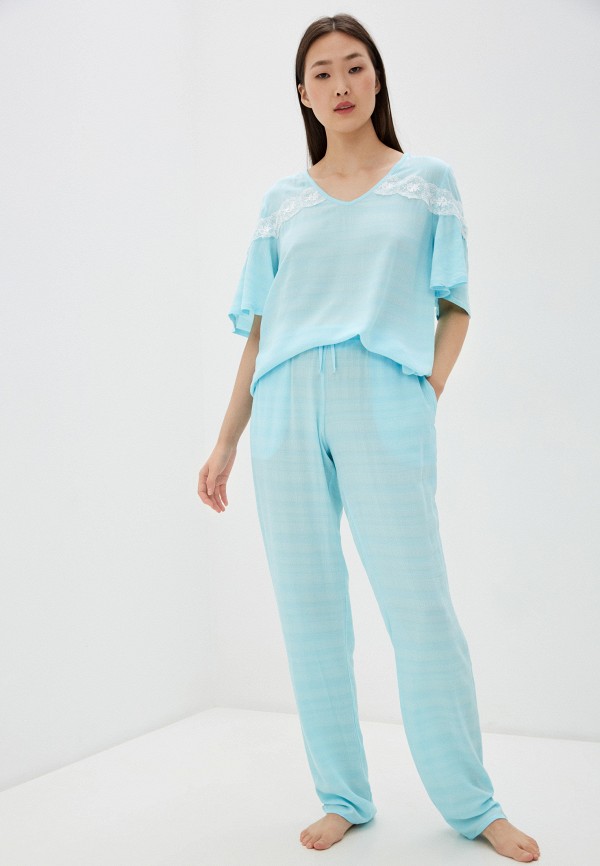 Пижама Relax Mode цвет голубой 