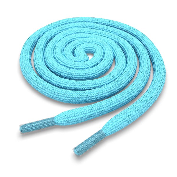 Шнурки круглые голубые 160 см RD-LACE-SKY-160