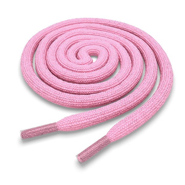 Шнурки круглые розовые 140 см RD-LACE-PK