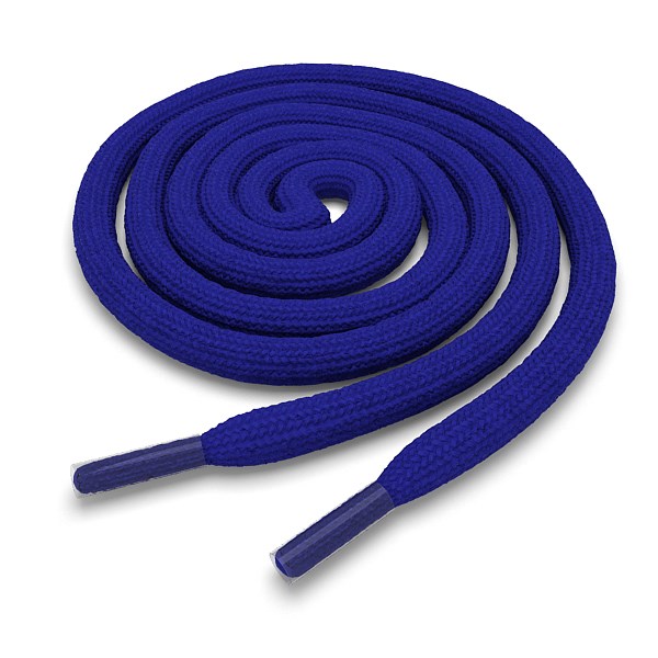 Шнурки круглые синие 140 см RD-LACE-RO