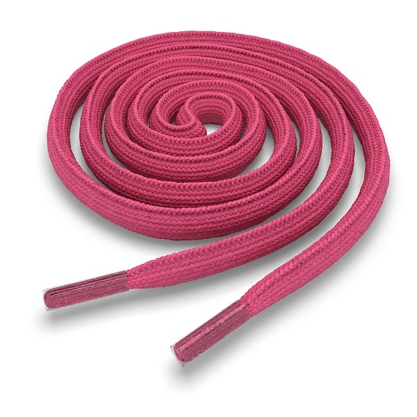 Шнурки овальные розовые 120 см OV-LACE-PK