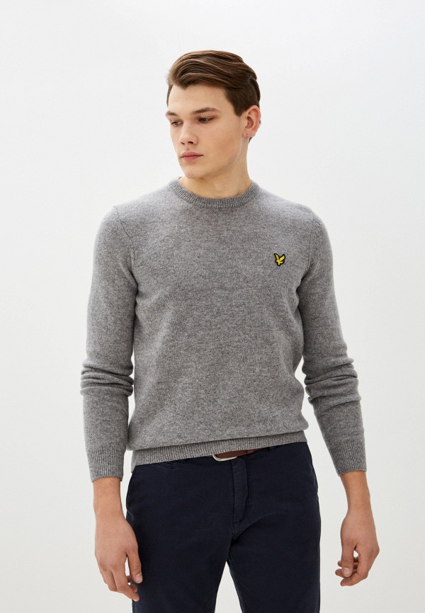 Джемпер Lyle & Scott цвет серый 