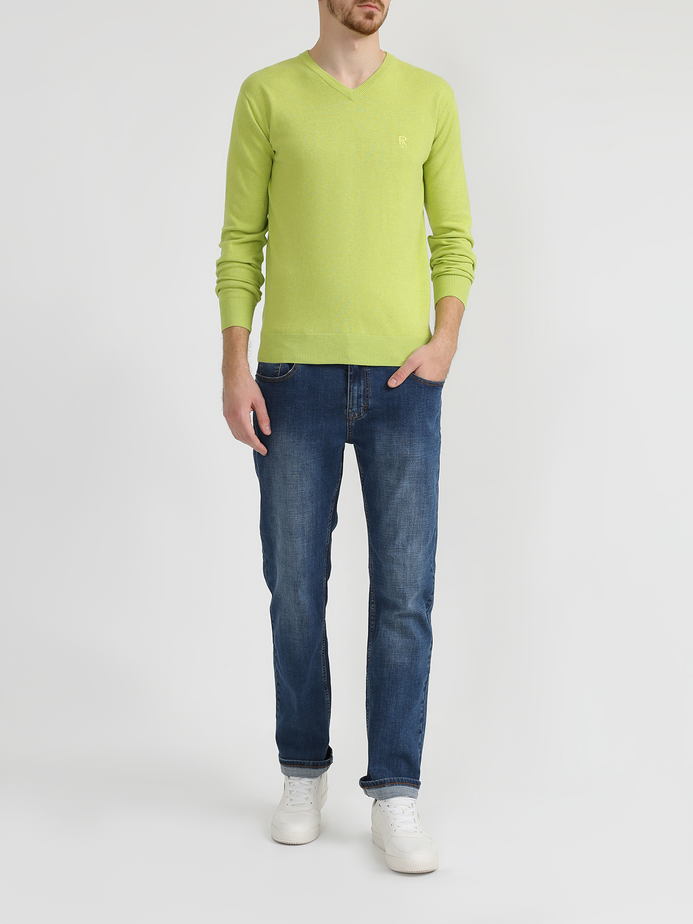 Ritter Jeans Хлопковый пуловер 318574-028