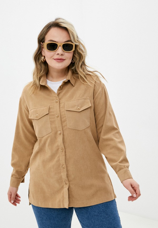 Блуза Adele Fashion цвет бежевый 