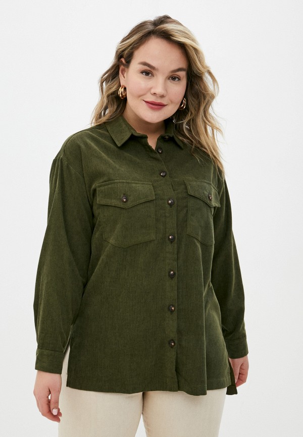 Блуза Adele Fashion цвет зеленый 