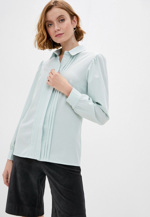 Блуза AM One цвет бирюзовый 