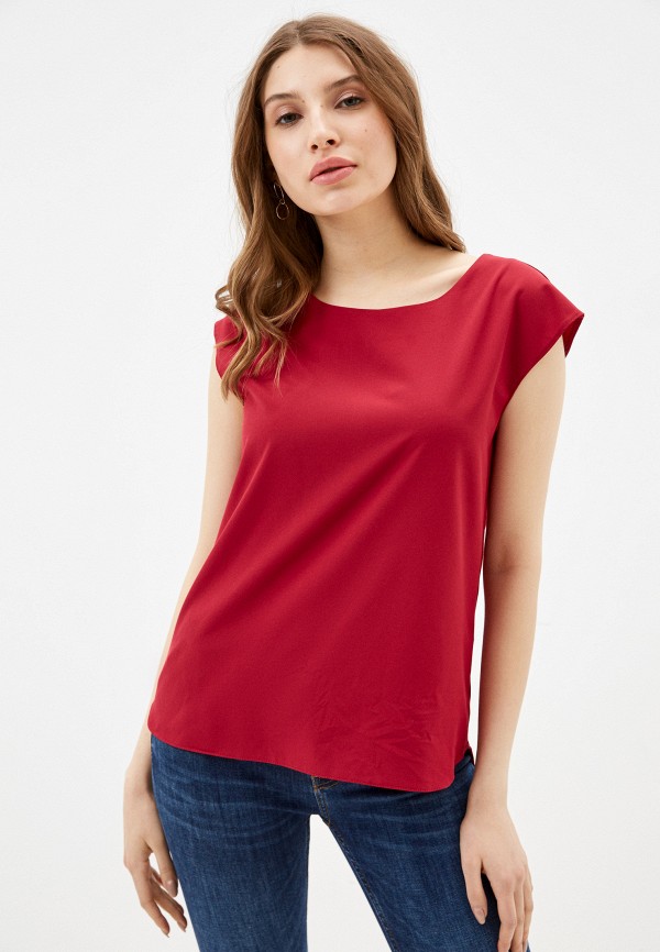 Блуза AM One цвет бордовый 