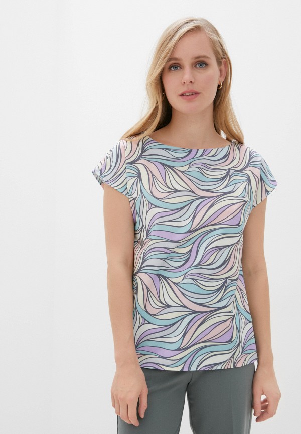 Блуза Анна Голицына цвет разноцветный 