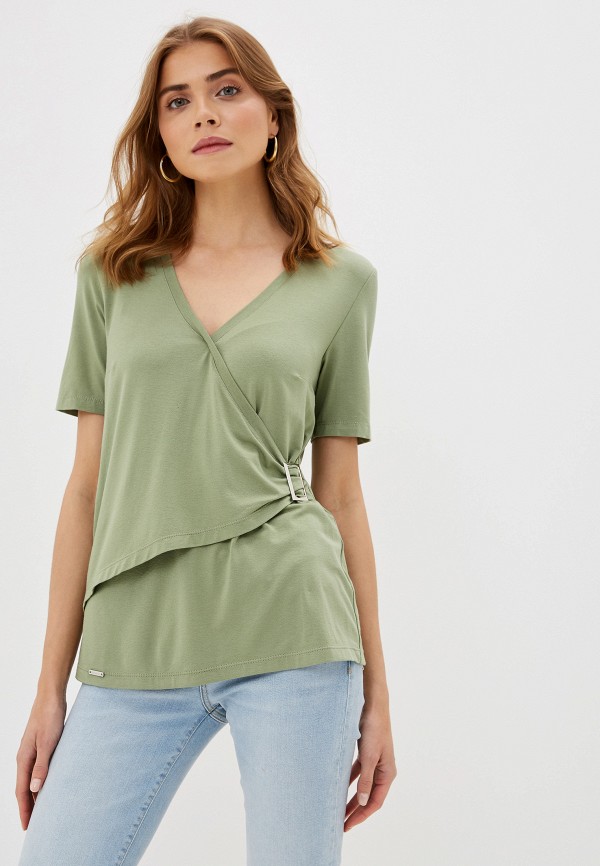 Блуза Helmidge цвет зеленый 