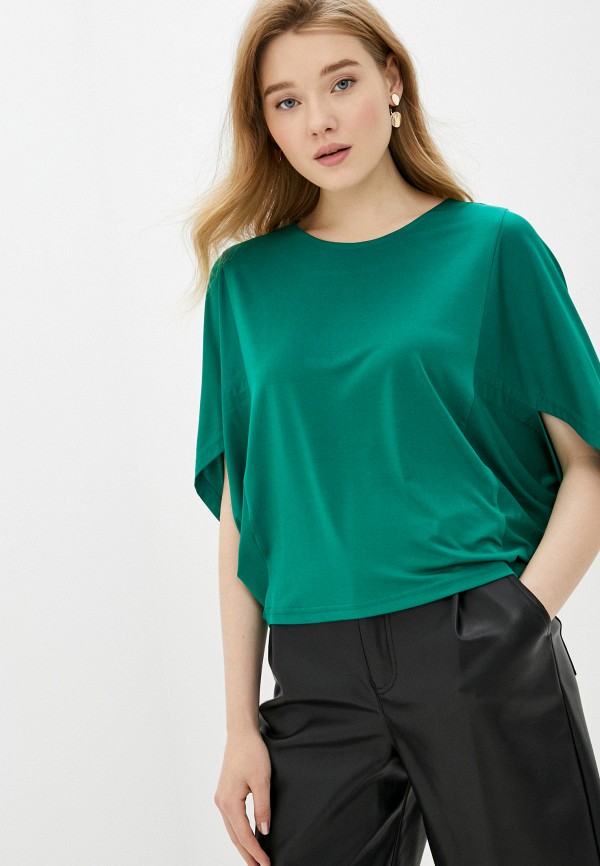 Блуза Модный дом Виктории Тишиной цвет зеленый 