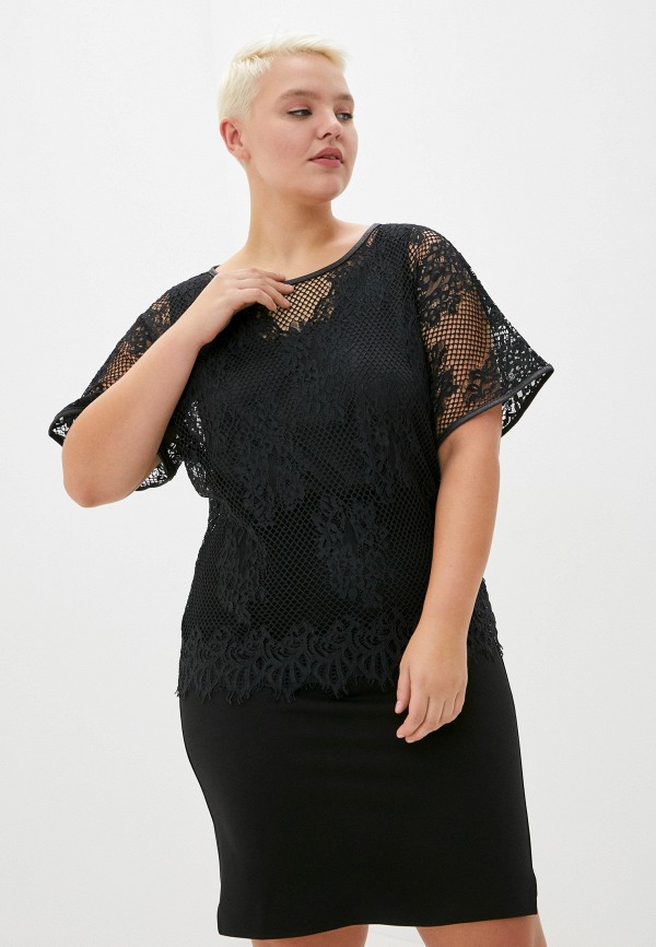 Блуза Teyli цвет черный 