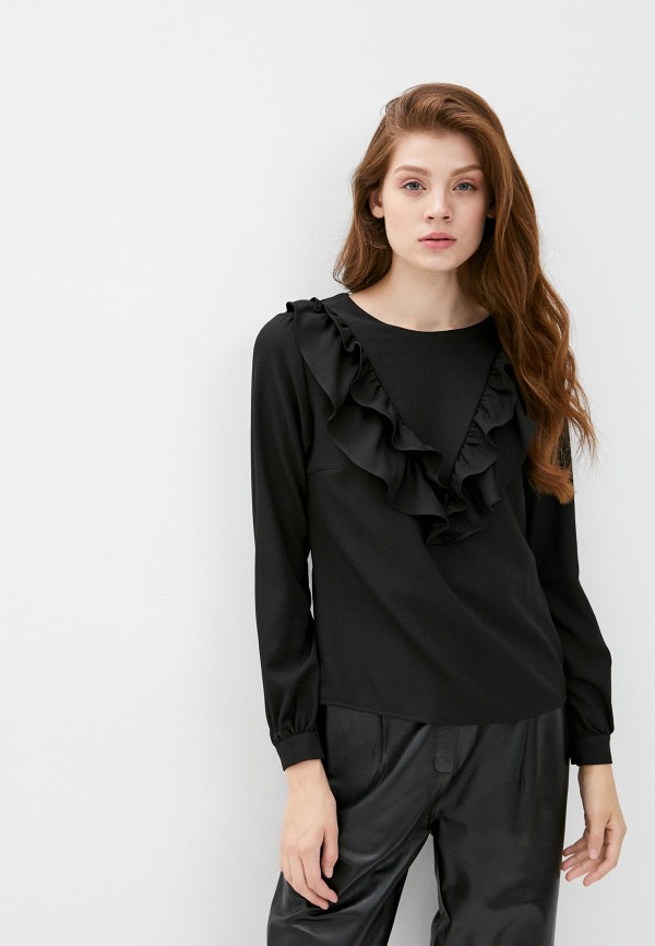 Блуза Viaville цвет черный 