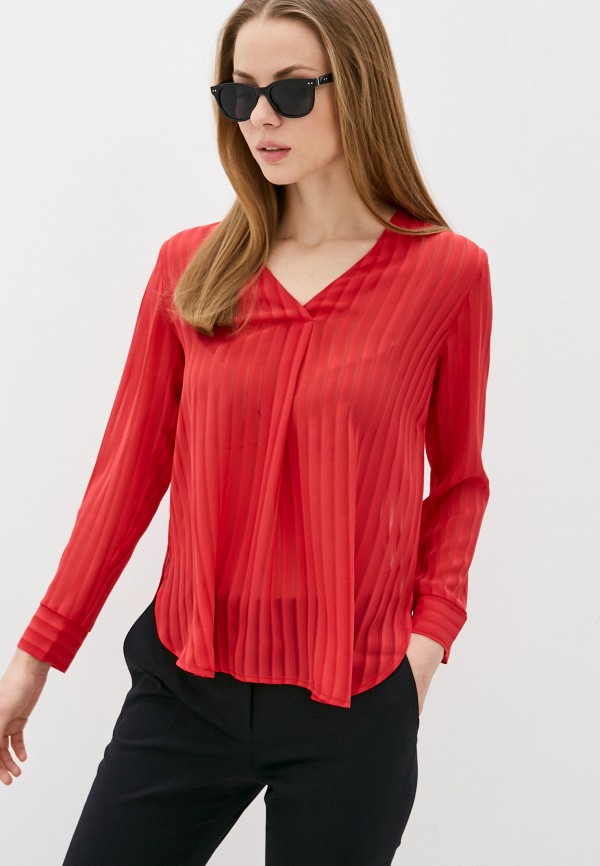 Блуза Villagi цвет красный 