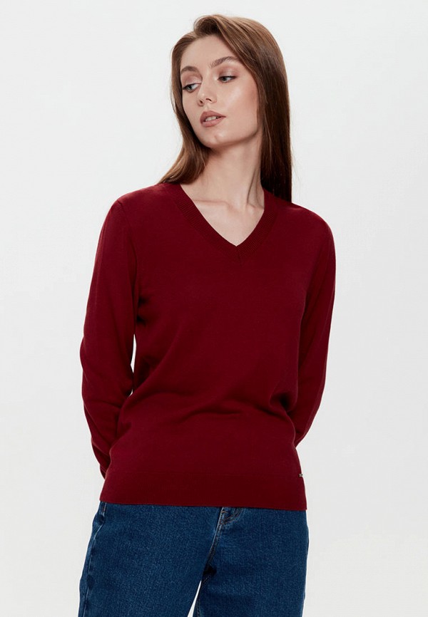 Пуловер Conte elegant цвет бордовый 