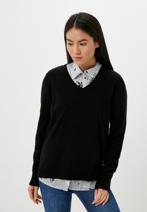 Пуловер Eliseeva Olesya цвет черный 