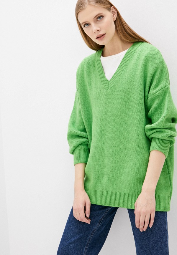 Пуловер Euros Style цвет зеленый 