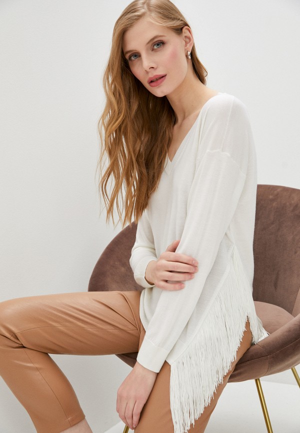 Пуловер Falconeri цвет белый 