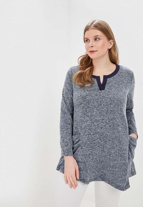 Пуловер Forus цвет серый 