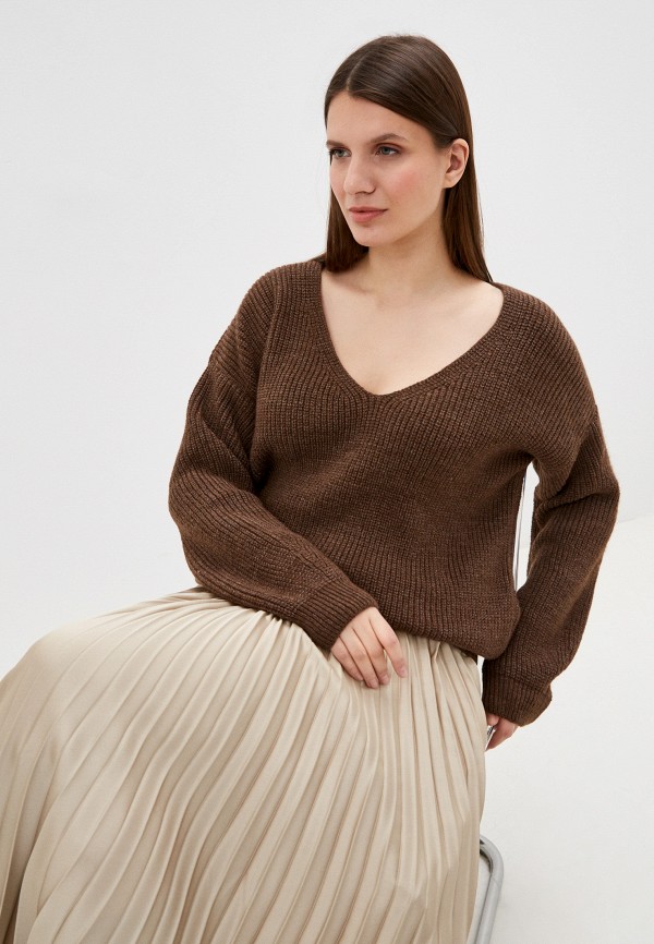 Пуловер Iglena цвет коричневый 