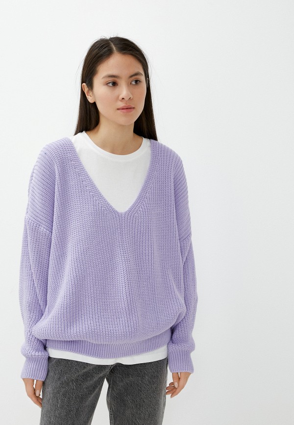 Пуловер Iglena цвет фиолетовый 