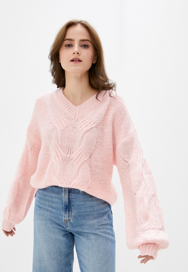Пуловер Indiano Natural цвет розовый 